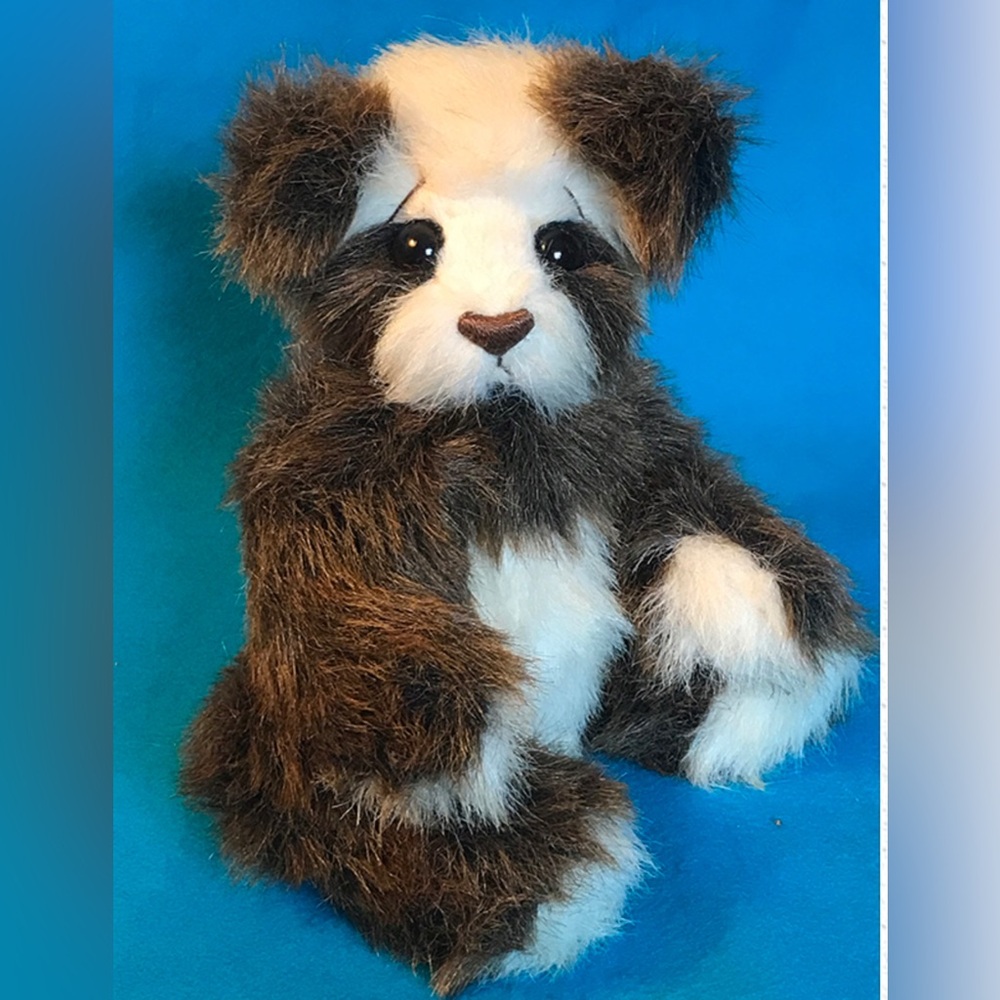 Handmade Deborah Deb Stewart Piper Panda Bear Plush Stuffed Animal
